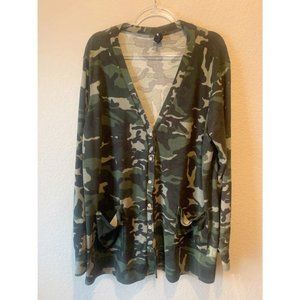 Camo Cardigan